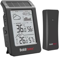 RainPoint Napenergiás időjárásállomás fekete B0596WT2H2P-V1 (B0596WT2H2P-V1 Black)