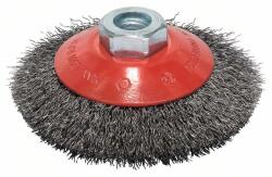 Bosch Kúpos kefe 100 mm, 0, 3 mm, M14 (2608622057)
