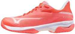 Mizuno Încălțăminte de tenis pentru femei Wave Exceed Court Clay Calypso Coral/White/Barelypink EUR 39