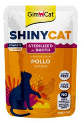 Gimborn GimCat ShinyCat Sterilized Broth Pollo - leves csirkével 70 g - dogshop