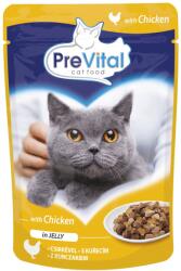 PreVital alutasakos eledel csirkével zselében 24 x 100 g - pepita