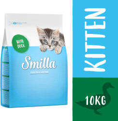 Smilla 2x10kg Smilla Kitten kacsa száraz macskatáp kölyköknek