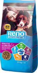 Reno Optimal Life 5 Sensitive with Lamb & Rice - szárazeledel kutyák számára 15 kg - pepita