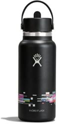 Hydro Flask Termos Hydro Flask Wide Flex Straw Cap, 946 ml, glitch black