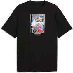 PUMA JUNIOR VARSITY TEE Negru, Mix XL (69455601)