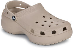 Crocs Saboti Femei Classic Platform Clog W Crocs Bej 38 / 39 - spartoo - 315,00 RON