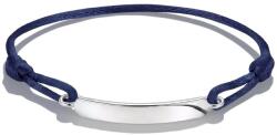 Thomas Sabo Gravírozható sötétkék textil karkötő (A2238-001-32-L24V)