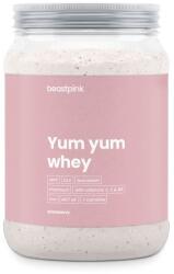 GymBeam BeastPink Yum Yum Whey 500 g căpșuni