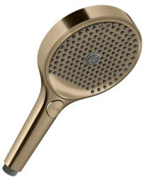 Hansgrohe ShowerSolutions Zuhanyfej, 3 féle vízsugár, EcoSmart+, szálcsiszolt bronz 39774140 (39774140)