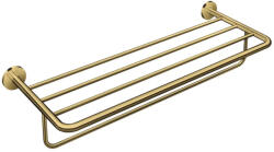 Hansgrohe Universal Circular Törölközőtartó polccal, hossza 60 cm, polírozott arany megjelenés 42843990 (42843990)