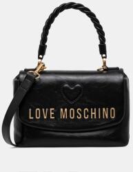 Love Moschino keresztpántos táska női bőr - fekete Univerzális méret