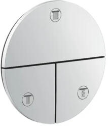 Hansgrohe ShowerSelect ID Rejtett szelep, 3 készülékhez, króm 36779000 (36779000)