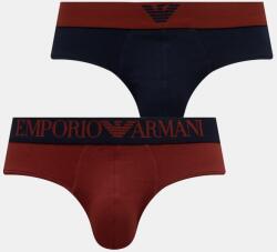 Emporio Armani Underwear alsónadrág férfi pamut elasztánnal 2-es csomag - sötétkék XL - answear - 17 990 Ft