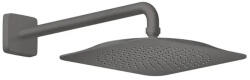 Hansgrohe Citterio C Fejzuhany 27x27 cm, EcoSmart, csiszolt fekete króm 28791340 (28791340)