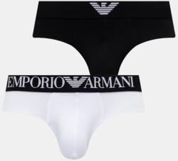 Emporio Armani Underwear alsónadrág férfi pamut elasztánnal 2-es csomag - fekete XXL