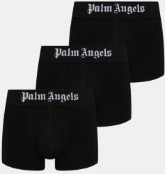 Palm Angels testhezálló boxeralsó férfi pamut elasztánnal 3-as csomag - fekete M