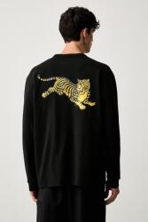 KENZO hosszúujjú férfi pamut - fekete XL - answear - 78 990 Ft