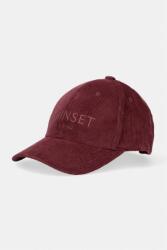 Twinset női kordbársony siltes sapka - burgundia Univerzális méret