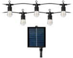 VIRONE LG-5/10M/FILAMENT Napelemes világító girland 10 m, 10 x LED izzószál (LG-5/10M/FILAMENT)