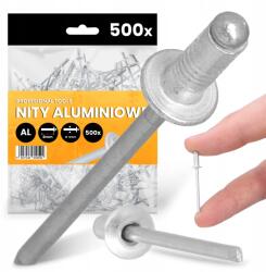 TRCR 500x Törhető Szegecsek 4x8mm Alumínium Acél Horganyzott Rozsdamentes Szegecs Mo Iu (SE030311324)
