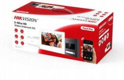 Hikvision Video kaputelefon szett Hikvision DS-KIS704EY/Aluminum (DS-KIS704EY/ALUMINUM)
