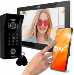 Eura Video Kaputelefon Eura VDP-99C5 fekete, WiFi, Rfid, Tuya (VDP-99A5)