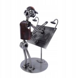  Fém építész figura. Ajándék ötlet tervezőnek (JB001)