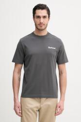 Barbour pamut póló - szürke XL