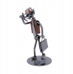  Fém üzletember figura. Ötletes ajándék vállalkozónak (BT001)