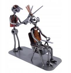  Fém Fodrász figura. Ajándék ötlet és dekoráció (JB001)