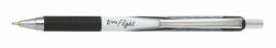 Zebra Golyóstoll, 0, 34 mm, nyomógombos, ZEBRA "Z-Grip Flight", fekete (TZ13301) - tintasziget