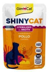 Gimborn GimCat ShinyCat Sterilized Broth Pollo - leves csirkével 70 g - falatozoo