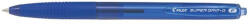 Pilot Golyóstoll, 0, 22 mm, nyomógombos, PILOT "Super Grip G", kék (PSGGNYK)