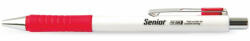 FlexOffice Golyóstoll, 0, 4 mm, nyomógombos, FLEXOFFICE "Senior", piros (FOGT026P) - tintasziget