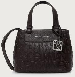 Armani Exchange női műbőr vászontáska - barna Univerzális méret