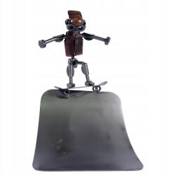  Fém gördeszka figura. Dekoráció gördeszka rajongóknak (JB001)
