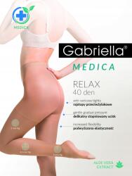 Gabriella Sima harisnyanadrág Gabriella Medica Relax 40den Grafit 2-es méret (5906733310117)