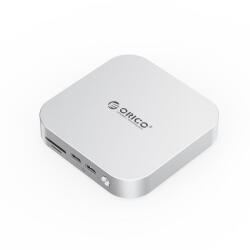 ORICO dokkolóállomás MacMini készülékhez, Usb-c 10 Gbps, M. 2 NVMe házzal, fém (MacMini M4)