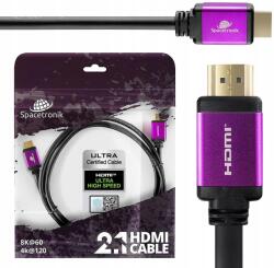 Spacetronik Hdmi kábel 2.1 8K Spacetronik SH-SPR015 1, 5m (SH-SPR015)