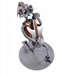  Fém figura Rock gitáros II. Dekoráció rocker számára (JB001)