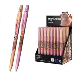 ErichKrause R-301 Stick Prima Cat cicás kupakos golyóstoll 0, 7 - 2-féle (FR-65353)