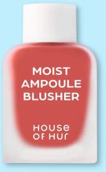 House of HUR Fard de obraz lichid Moist Ampoule Blusher - 10 ml No. 05 Peach Coral