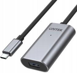Unitek U304A Usb-c Usb(a) jelismétlő kábel, 5 méter (U304A)