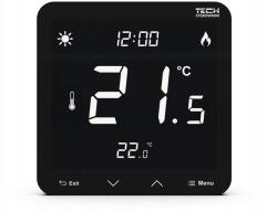 TECH Vezetékes kétállású falsík alatti szobai szabályozó fekete ST-297z v3 Tech (WG.11.0494)
