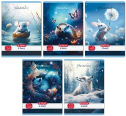 Herlitz Füzet A5/14-32 1. osztályos vonalas Wonderland (400200787)