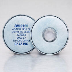 3M 2125 P2 R por- és részecskeszűrő 5000/6000/7500 sorozathoz, pár () (2125)