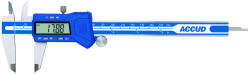 ACCUD Europe Subler digital ACCUD 111-012-10W cu rigla din sticla, 0-300mm x 0.01mm, precizie + -0.03mm, functie ABS, inox, date (111-012-10W)