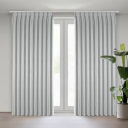 Takoy Ezüstszínű függöny 100%-os blackout sötétítő anyagból, 125×270 cm (kész méret), flex rendszerrel - NELISA