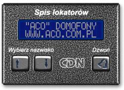 ACO CDN-230E Gr Elektronikus lakáskulcs-kereső grafit (4738)