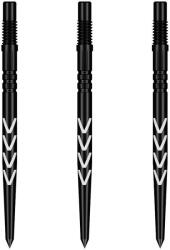 Shot Varf darts Shot Turbo Point Michael Smith negru, 30mm (SHSM755840)